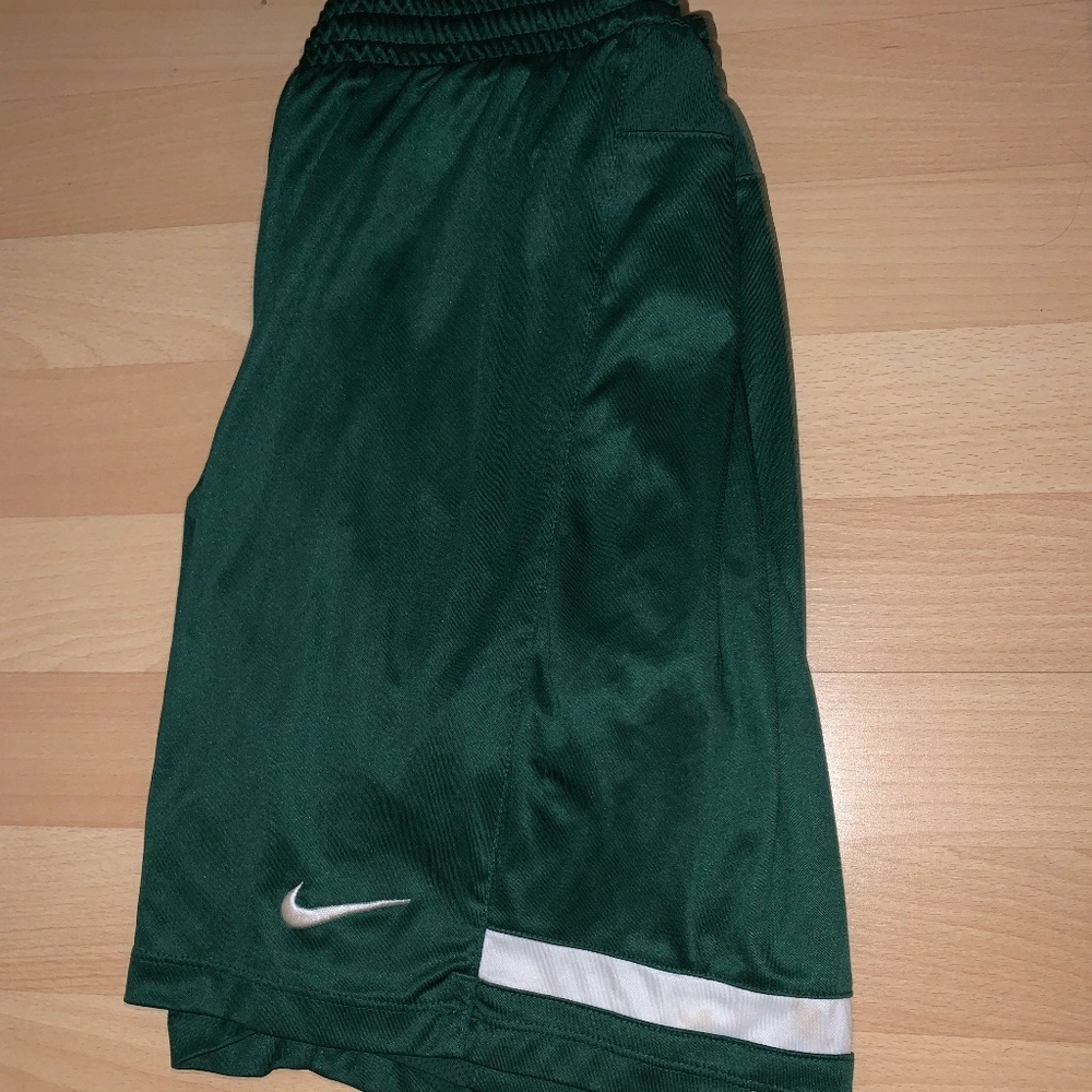 Green Nike Soccer Shorts